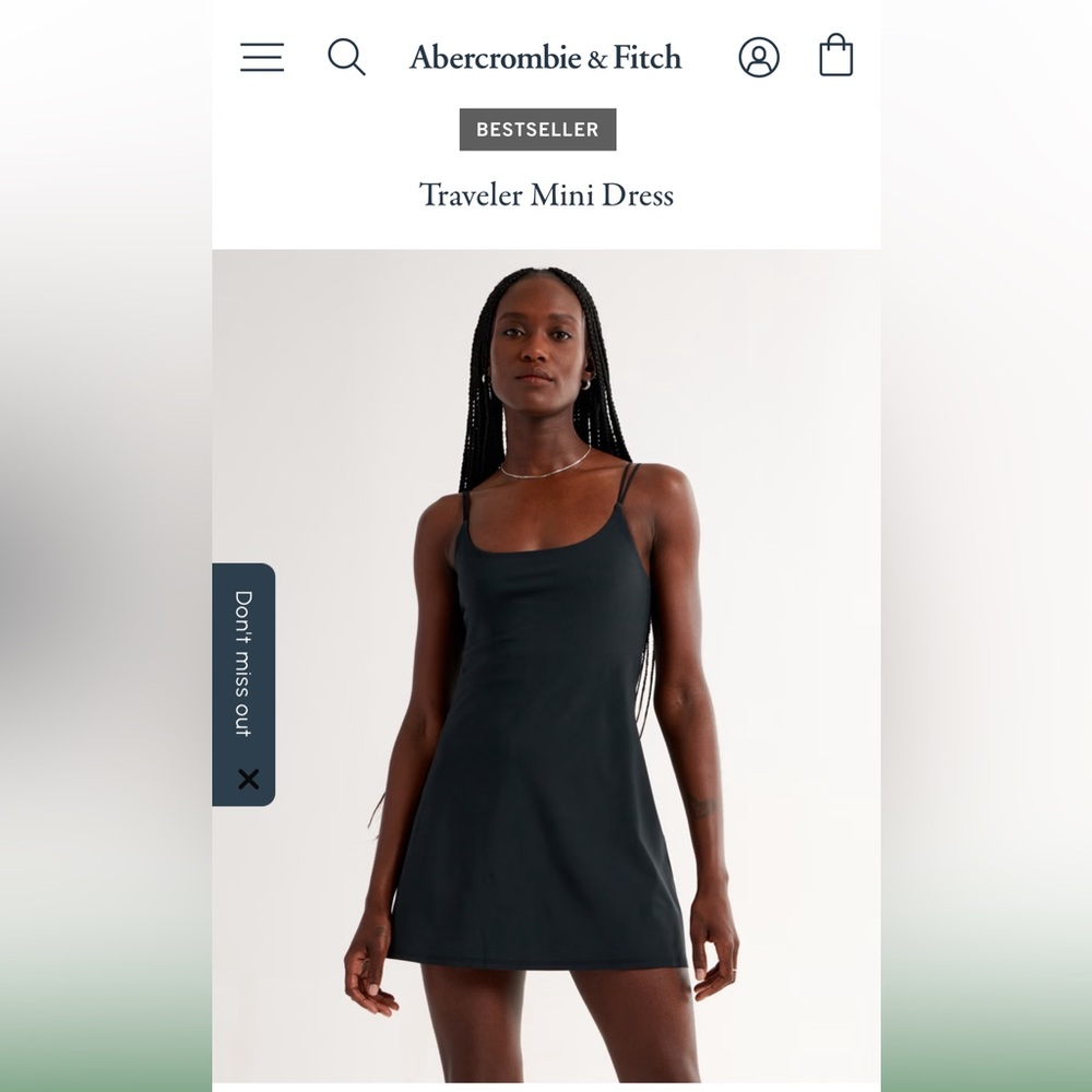 Abercrombie & Fitch mini traveler dress